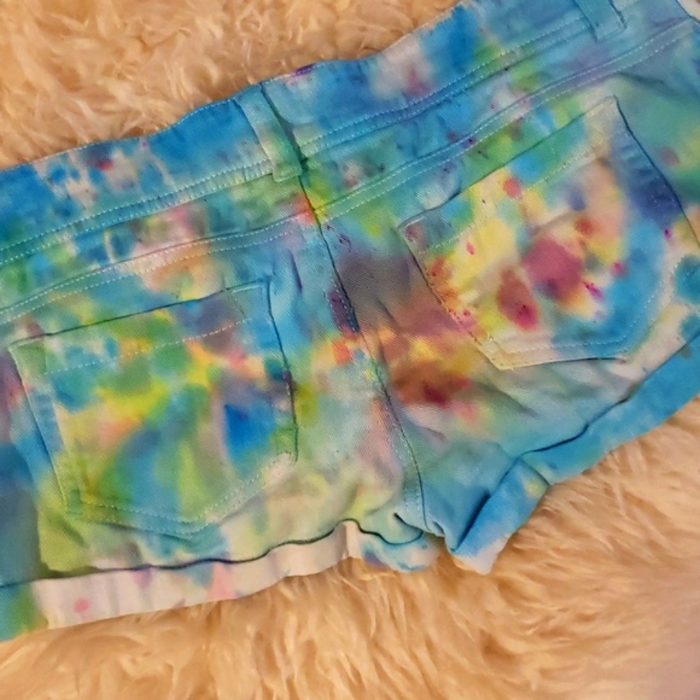 🏖 Lowrise tie dye shorts